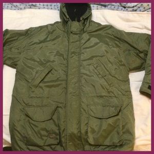 Hooded Puff Parka, sz XL